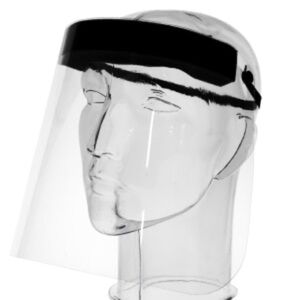 NWT Reusable Clear Plastic Protective Face Shields Mask